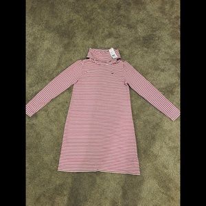 Vineyard Vines Pink Stripped Turtleneck Dress